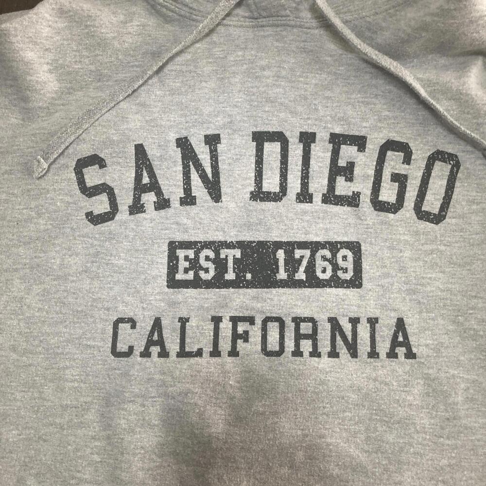 San Diego California Est 1769 Hoodie - Picture 2 of 4
